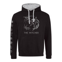 The Witcher Kapuzenpullover Hoodie - Symbol Contrast...