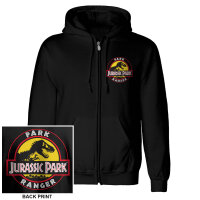 Jurassic Park Kapuzenjacke - Park Ranger (schwarz)