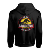 Jurassic Park Kapuzenjacke - Park Ranger (schwarz)