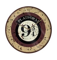 Harry Potter Wanduhr Platform 9 3/4