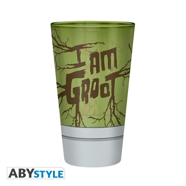 Marvel Comics Trinkglas I am Groot (400 ml)