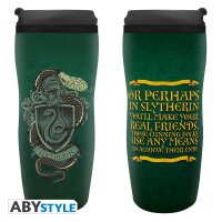 Harry Potter Reisetasse (Travel Mug) Slytherin (350 ml)