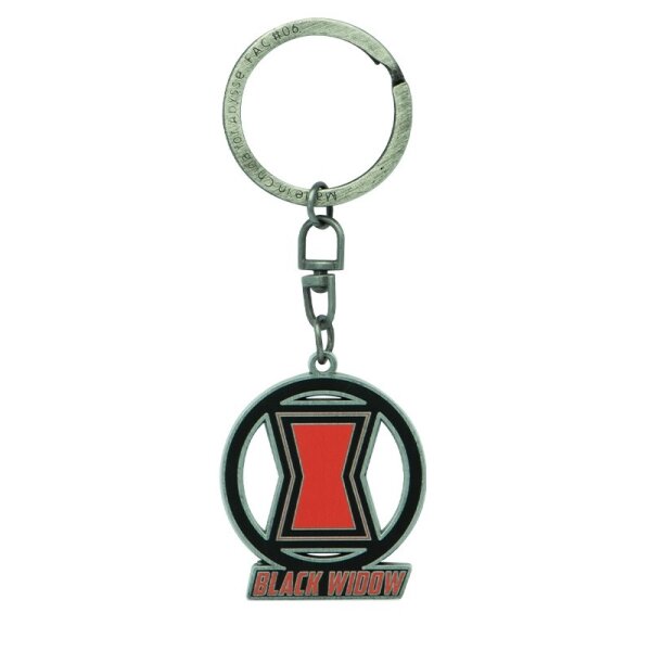 Marvel Comics Schlüsselanhänger: Black Widow Logo