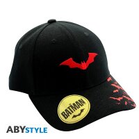 The Batman Movie Baseball Cap Snapback - Red Bat Logo...