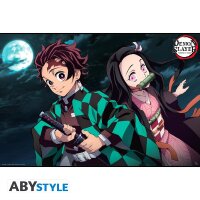 Demon Slayer Poster: Tanjiro & Nezuko (91,5 x 61 cm)
