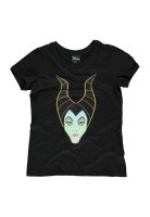 Disney Damen T-Shirt - Maleficent (schwarz)