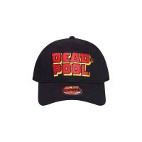 Deadpool Baseball Cap Snapback - Big Letters (schwarz)