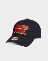 Deadpool Baseball Cap Snapback - Big Letters (schwarz)