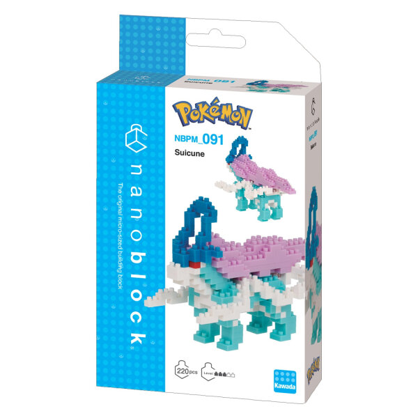 Pokemon nanoblock Bauset Suicune