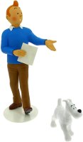Tim & Struppi Resin-Statue Tintin and Snowy Moulins...
