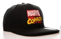 Marvel Comics Baseball Cap Snapback - Retro Logo (schwarz)