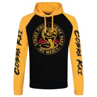 Cobra Kai Kapuzenpullover - Logo Baseball (schwarz)