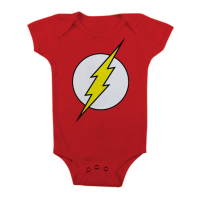 Flash Baby Body Signal Logo (6 Monate) (rot)