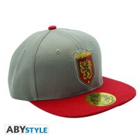 Harry Potter Baseball Cap Snapback - Grey & Red -...