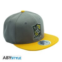 Harry Potter Baseball Cap Snapback - Grey & Yellow -...