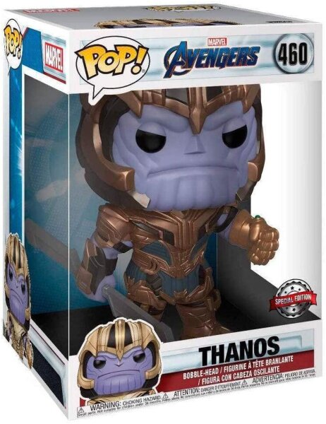 Avengers Endgame Funko POP! Super Sized PVC-Sammelfigur - Thanos (25 cm) (453)