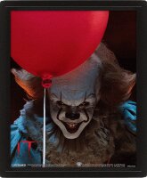 Stephen King 3D-Effekt Poster mit Rahmen - ES/ Pennywise...