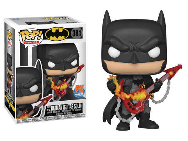 Batman Dark Nights Funko POP! Movies Vinyl Figur Death Metal Batman (Guitar Solo) (381) PX Previews Exclusive