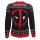 Marvel Comics Pullover im Weihnachtslook - Deadpool Spray