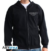 Harry Potter Kapuzenjacke - Hogwarts (schwarz)