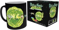 Rick and Morty Keramiktasse - Heat Change Portal (320 ml)