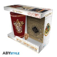 Harry Potter Geschenkbox: Gryffindor (Trinkglas,...