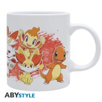 Pokemon Keramiktasse - Fire Starters White (320 ml)