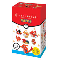 Pokemon nanoblock Bauset Pokemon Type Fire Set