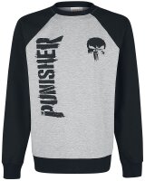 Marvel Comics Sweatshirt - Punisher Logo (grau)