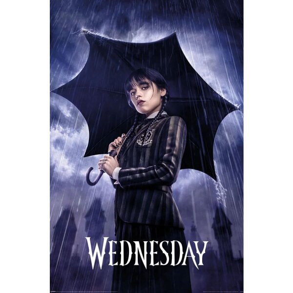 Wednesday Poster Downpour (79 LE)