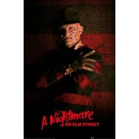 A Nightmare On Elm Street Poster Freddy Krüger (128 LE)