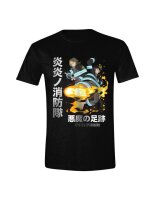 Fire Force T-Shirt Devils Footprint (schwarz)