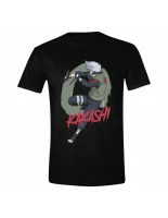 Naruto T-Shirt - Kakashi Fighting (schwarz)