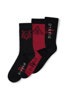 Diablo IV Socken - Hell Socks Mens Crew Socks (43-46) 3-Pack