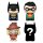 DC Comics Bitty POP! Vinyl Figuren 4er-Pack - Batman