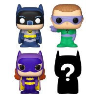 DC Comics Bitty POP! Vinyl Figuren 4er-Pack - Batman Adam...