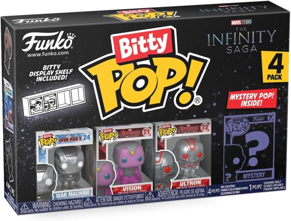 Marvel Infinity Saga Bitty POP! Vinyl Figuren 4er-Pack - Iron Man
