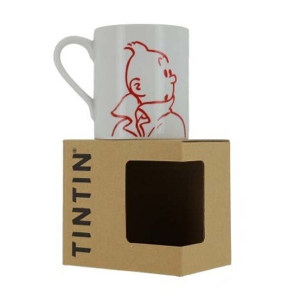 Tim & Struppi Keramiktasse - Tim (300 ml)