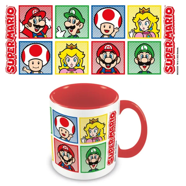 Super Mario Tasse Characters (315 ml)
