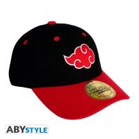 Naruto Baseball Cap Snapback - Akatsuki (schwarz/rot)