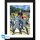 Assassination Classroom Kunstdruck mit Rahmen: 3-E Class (30 x 40 cm)