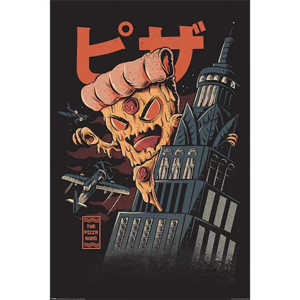 Ilustrata Poster The Pizza Kong (P34)