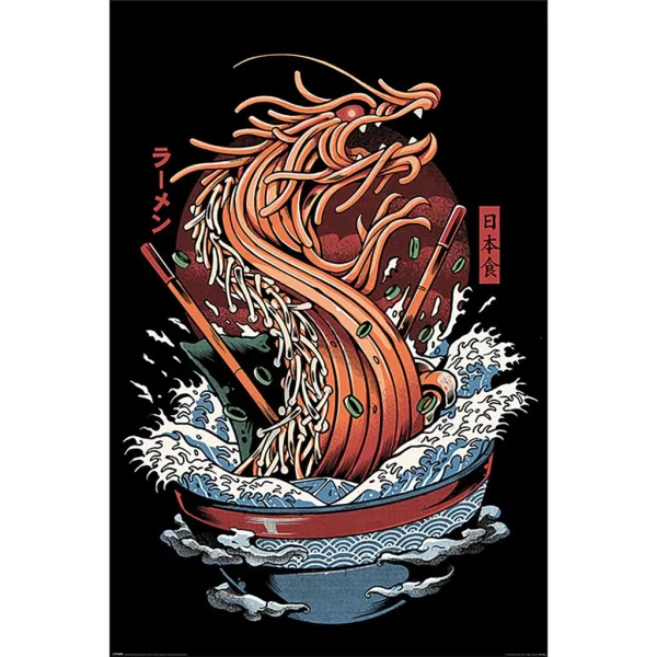 Ilustrata Poster Dragon Ramen (P6)