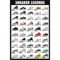 Sneaker Legends Poster (P22)