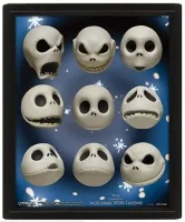 Nightmare before Christmas 3D-Effekt Poster - Jack Faces...