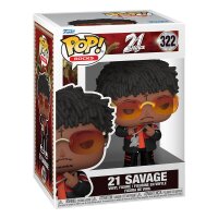 21 Savage Funko POP! Rocks Vinyl Figur 21 Savage (322)