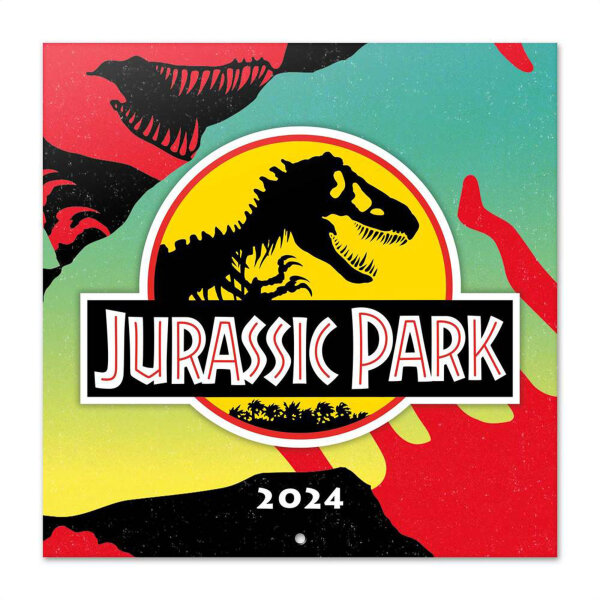 Kalender 2024: Jurassic Park