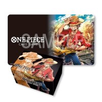 One Piece Card Game - Spielmatte + Box Set Monkey D. Luffy