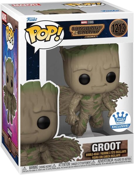Guardians of the Galaxy Vol. 3 Funko POP! Marvel Vinyl Figur Groot with Wings Exclusive (1213)