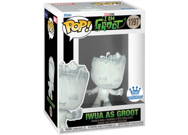 I am Groot Groot Funko POP! PVC-Sammelfigur - Iwua as Groot (1197)